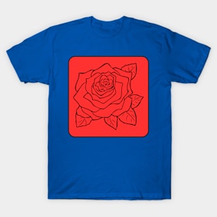 Red rose box T-Shirt